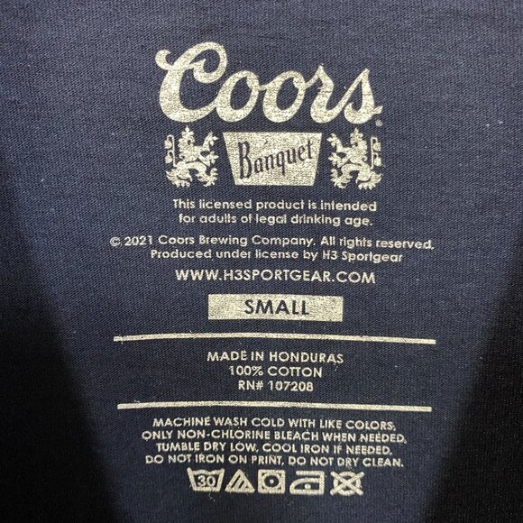Coors Banquet Logo Coors Promo T-Shirt Small - Picture 4 of 4